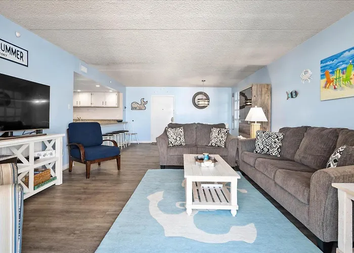 Quay-beautiful Views In 2 Bedroom With Indoor Pool! Ferienhaus